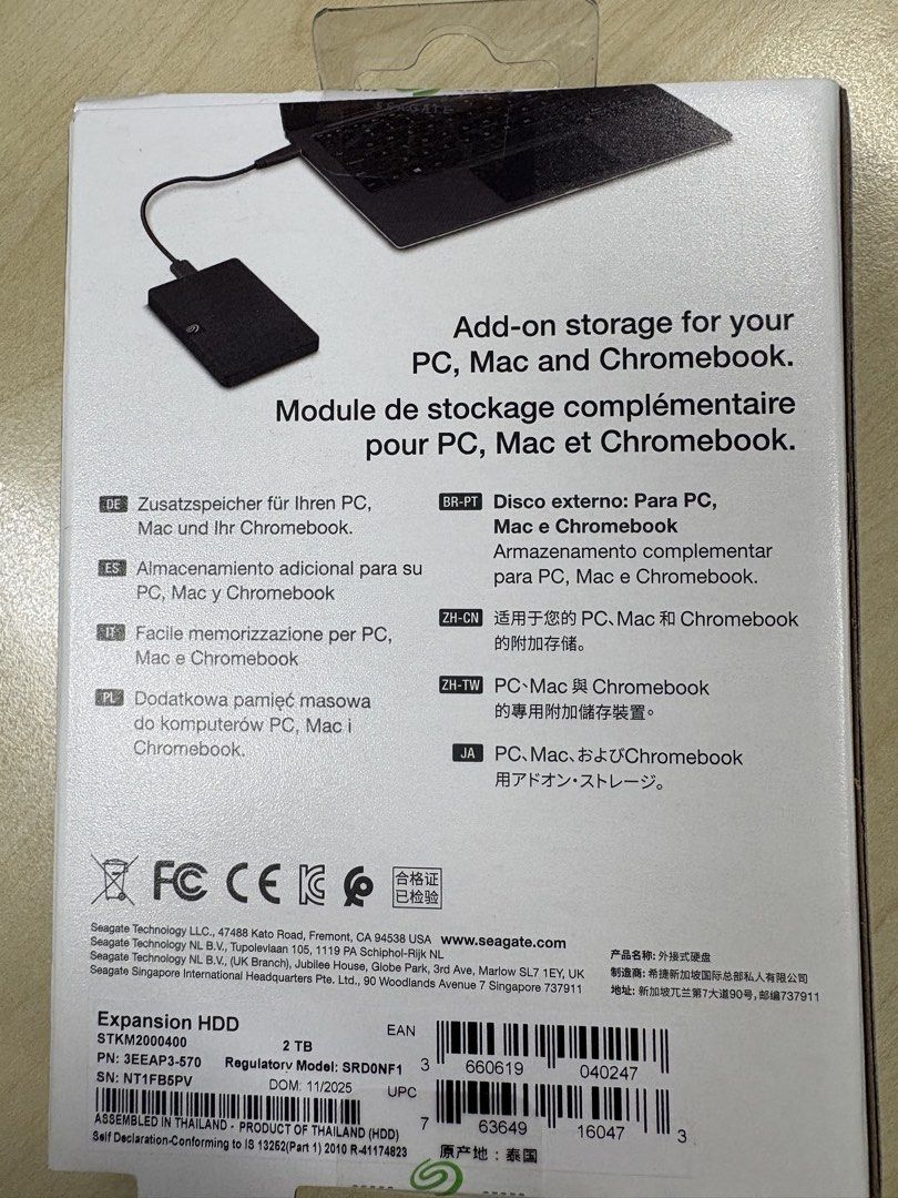 Seagate Expansion 2TB External Hard Drive440104367120732161