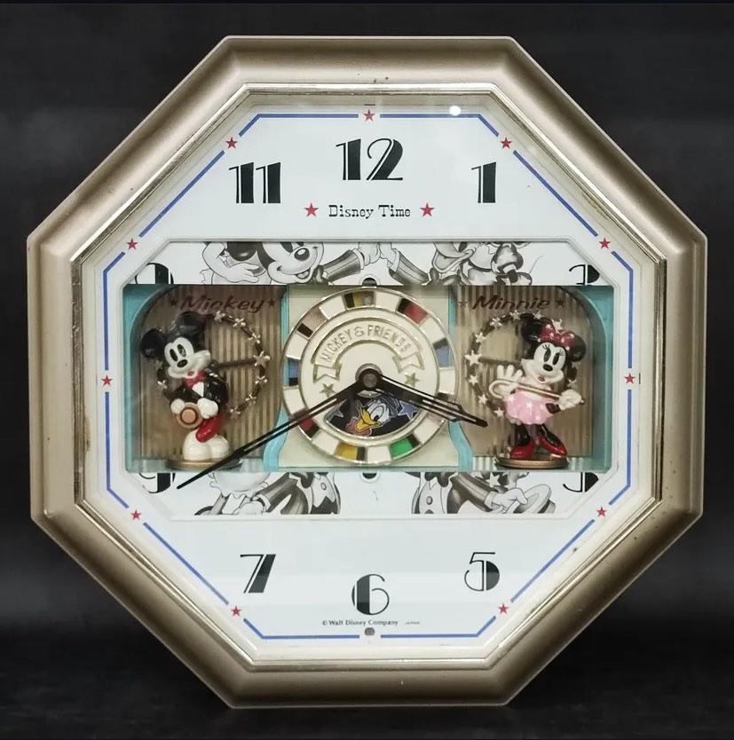 Seiko Disney Time musical wall clock, Hobbies & Toys, Memorabilia ...