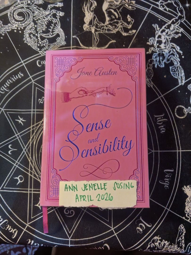Sense and Sensibility by Jane Austen (Category: Storybooks) located in Quezon City. Submitted by tinkernelle (Listing ID 1435139708, Image 1). Description: - 'Sense and Sensibility' by Jane Austen - Pink cover with a classic design - Paper Mill Press edition - Features a pink ribbon bookmark - Perfect for Austen fans and collectors Sense and Sensibility (Suede Softcover) - 250php (in good condition, slight tanning on the edges) ⭐⭐⭐⭐ Marianne Dash
