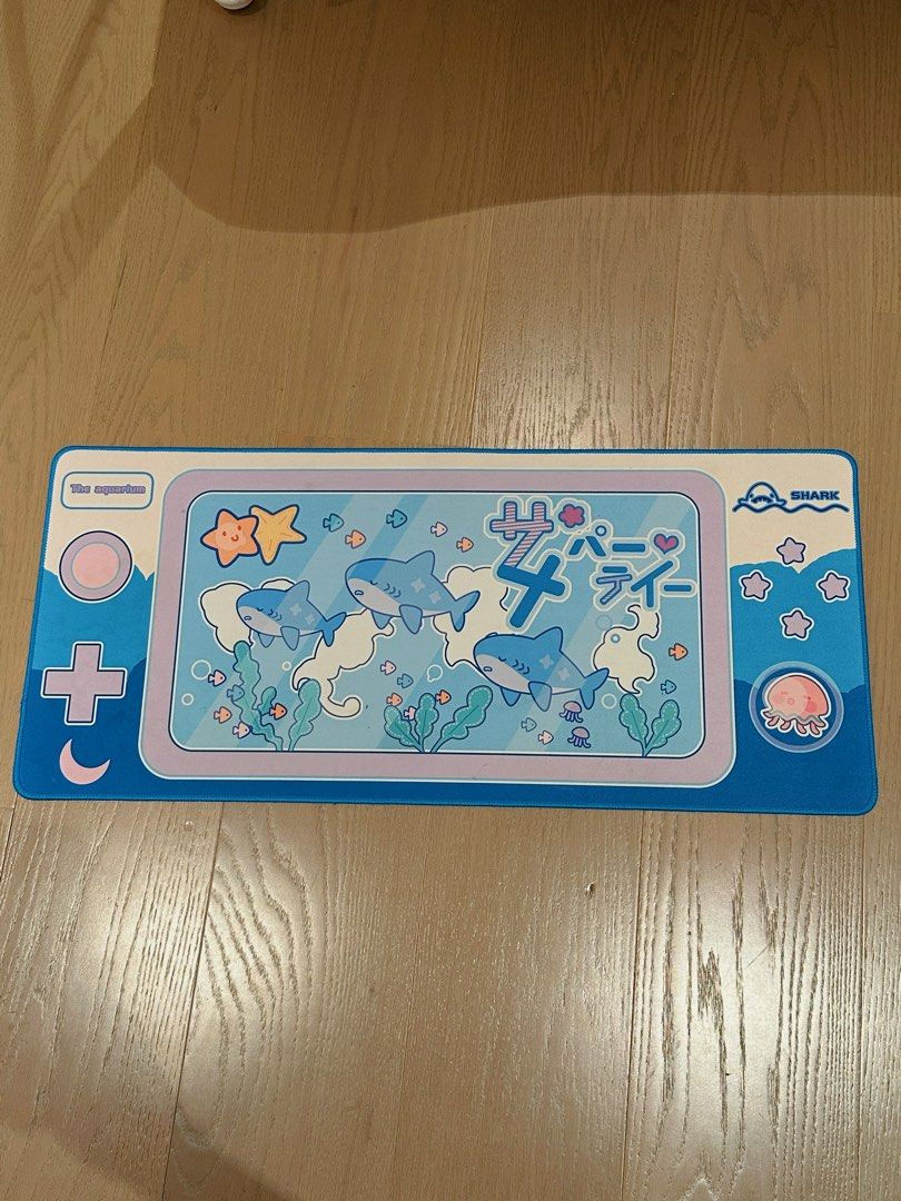 Shark Themed Gaming Deskmat440704176877752321