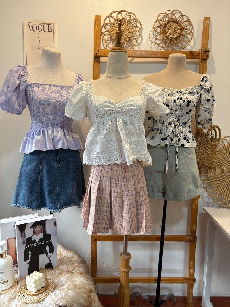 Shnukkumanila White Eyelet Top (Category: Blouses) located in Manila. Submitted by justlois (Listing ID 1435148365, Image 2). Description: Bought during the pandemic but never got to use.