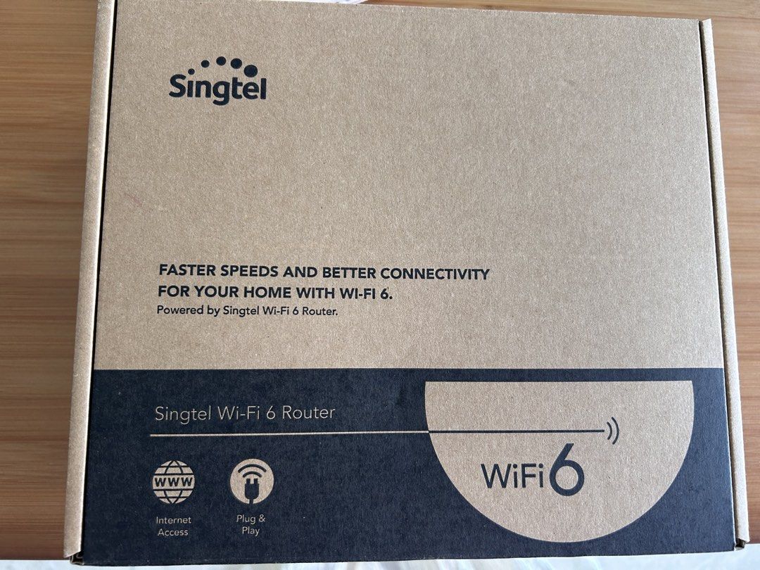 Singtel Wi-Fi 6 Router440103447896401920