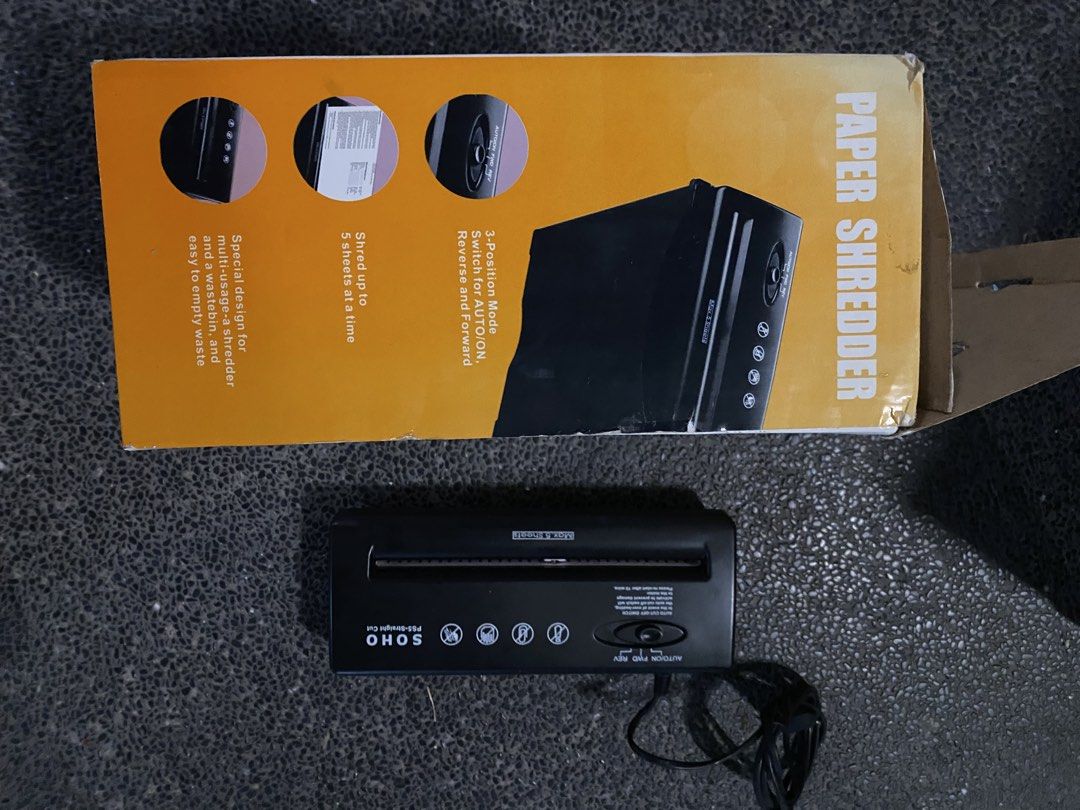 SOHO PS5 Paper Shredder440828834560102401