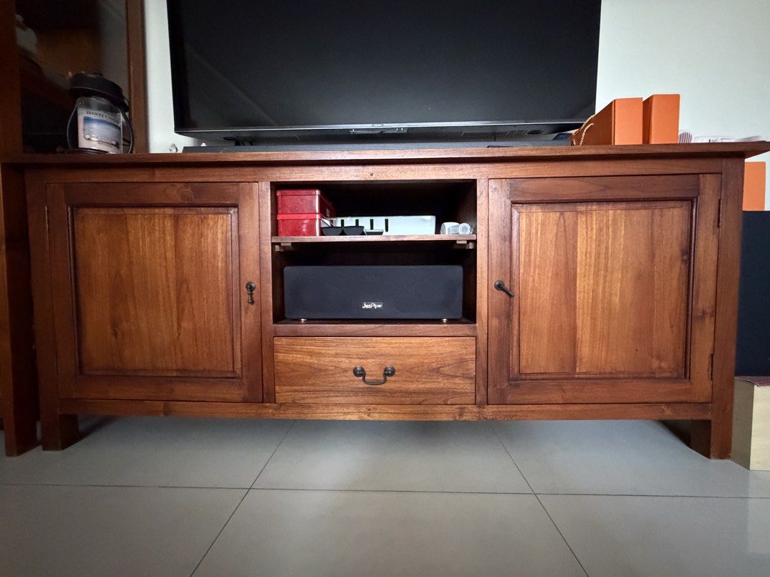 Solid Wood TV Console