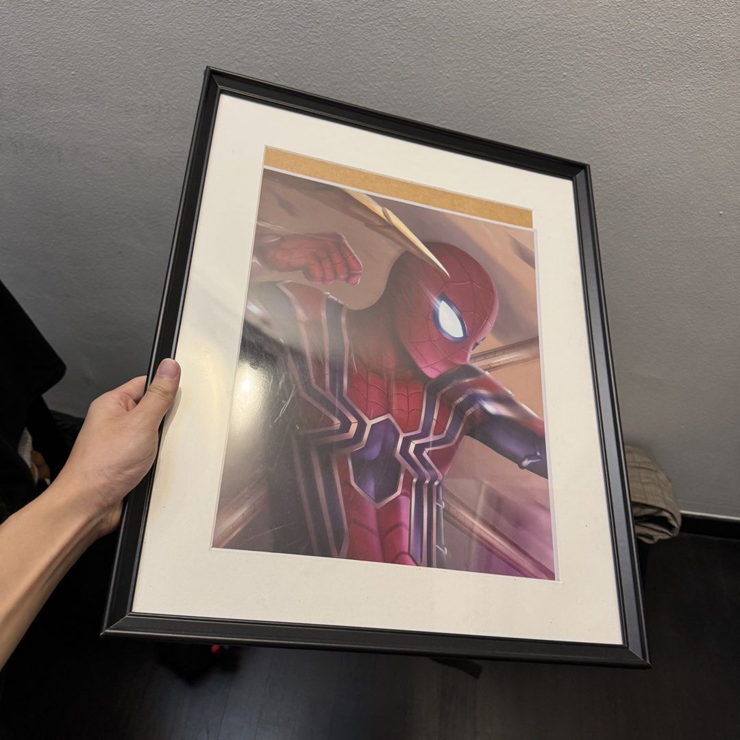 Spiderman Poster with Frame