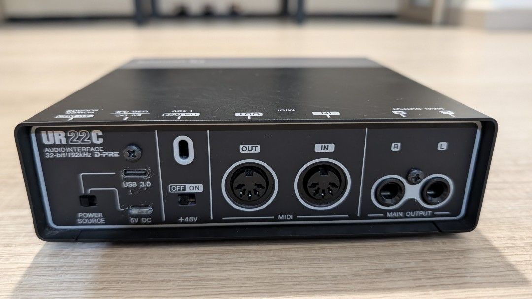 Steinberg UR22C Audio Interface - Excellent condition443454179246745601