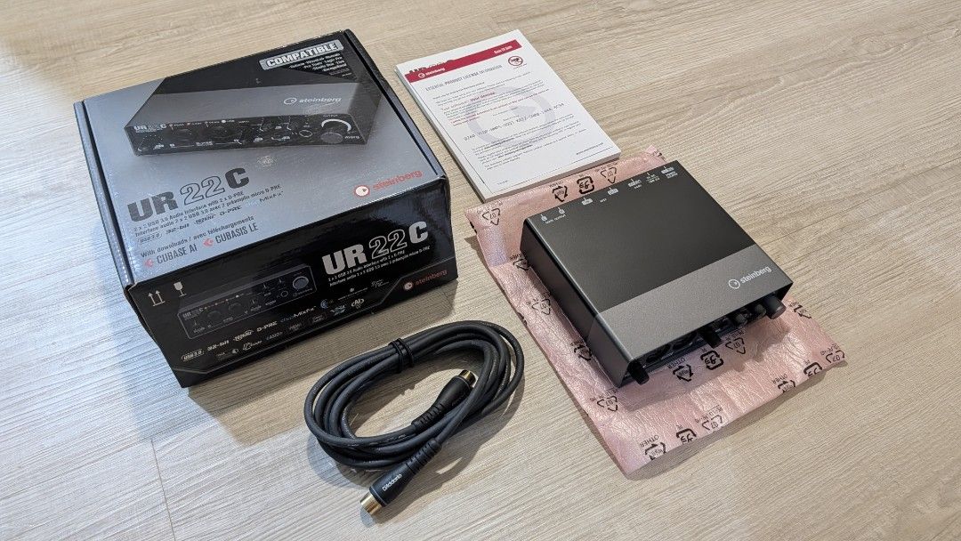 Steinberg UR22C Audio Interface - Excellent condition443454179246745603