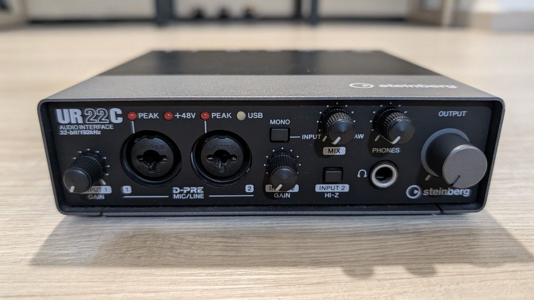 Steinberg UR22C Audio Interface - Excellent condition443454179246745600