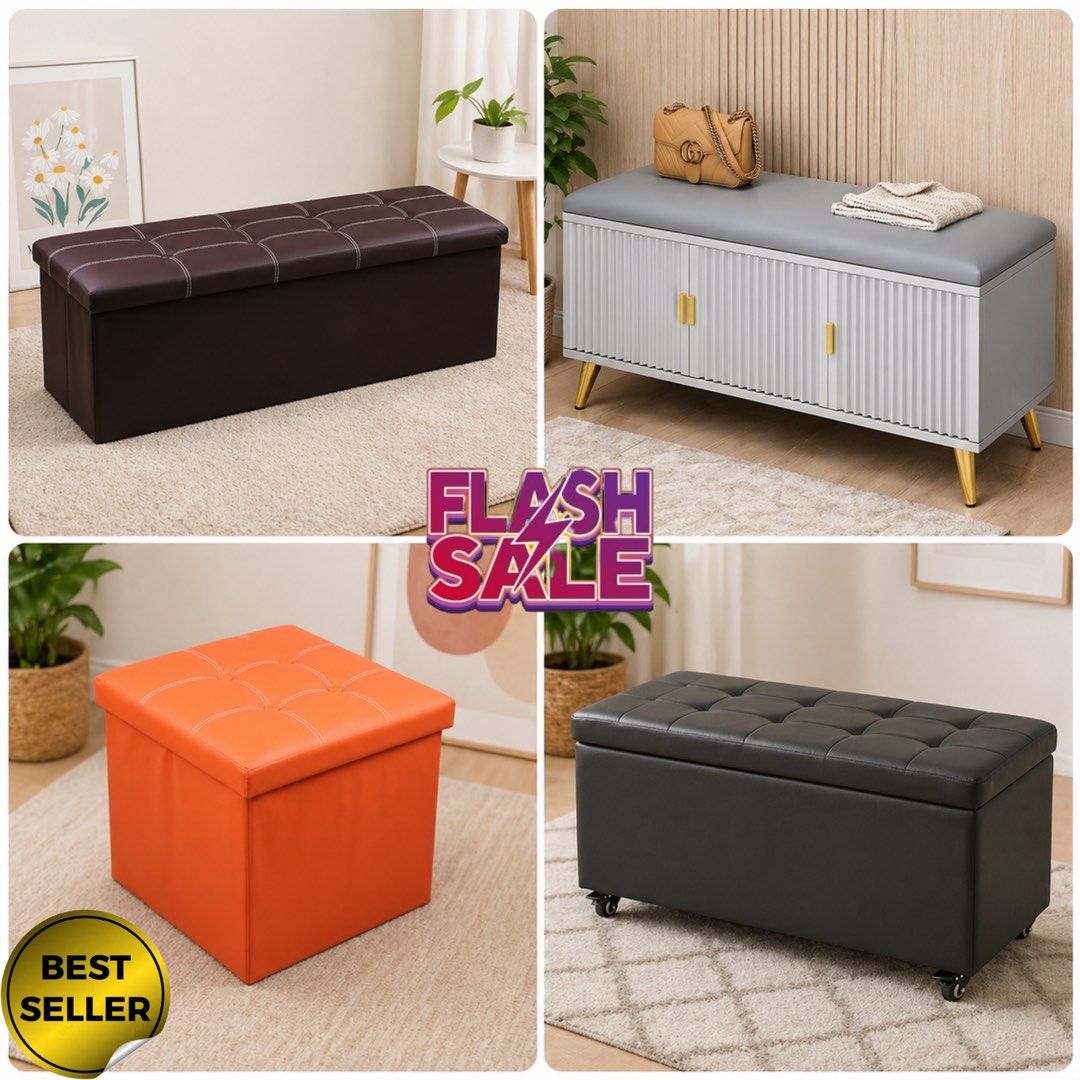 Storage Bench | Storage Box | Storage Modern Unit | Storage Container | 7813