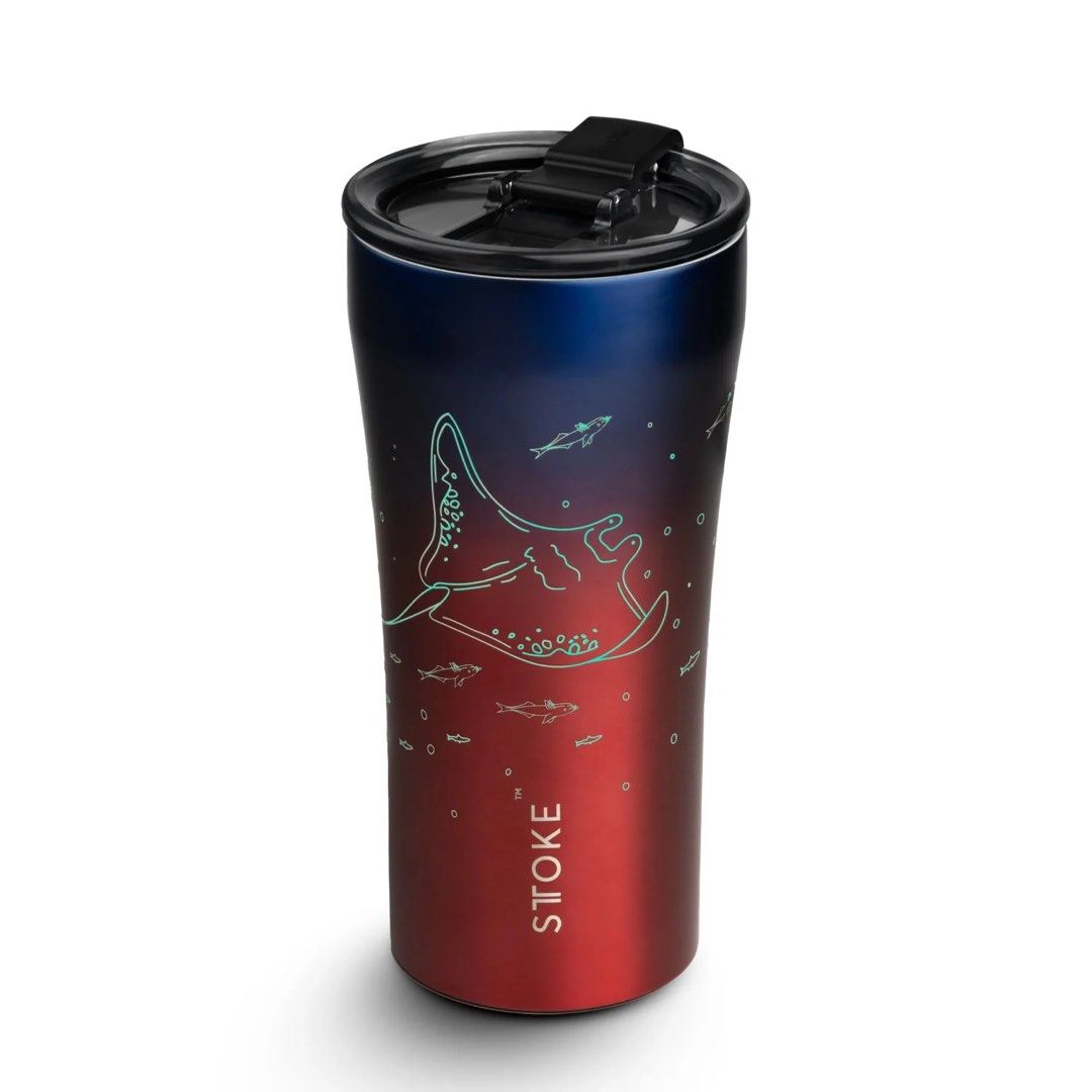 STTOKE Ocean Series Manta Ray Cup 16oz