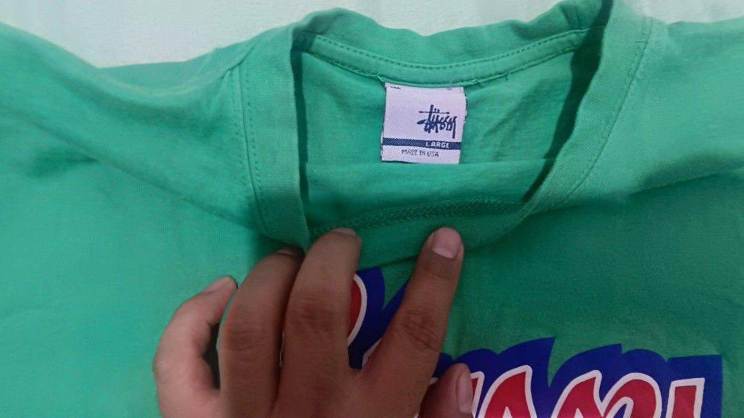 Stussy kids (Category: Babies & Kids Fashion) located in Manila. Submitted by weekend-thrift (Listing ID 1434999240, Image 2). Description: size and dimensions in the picture #carousave2026.