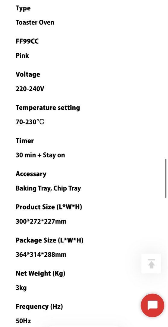 Toshiba Toaster Oven440528076570644482