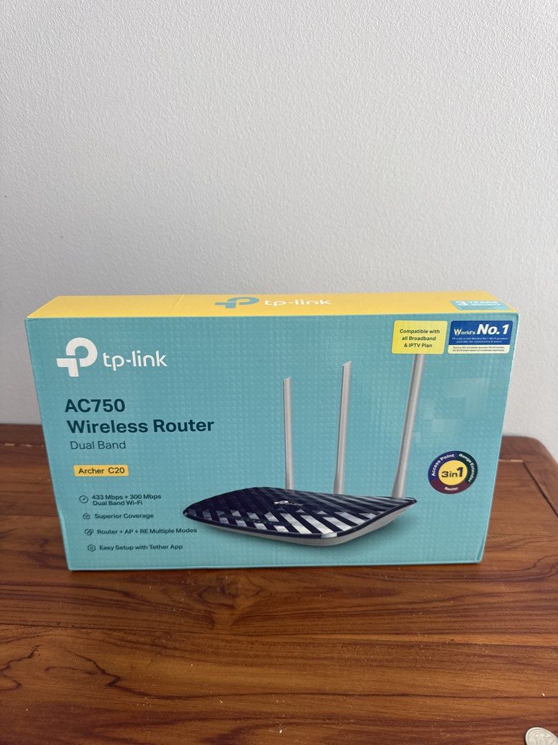 TP-Link AC750 Wireless Router Archer C20