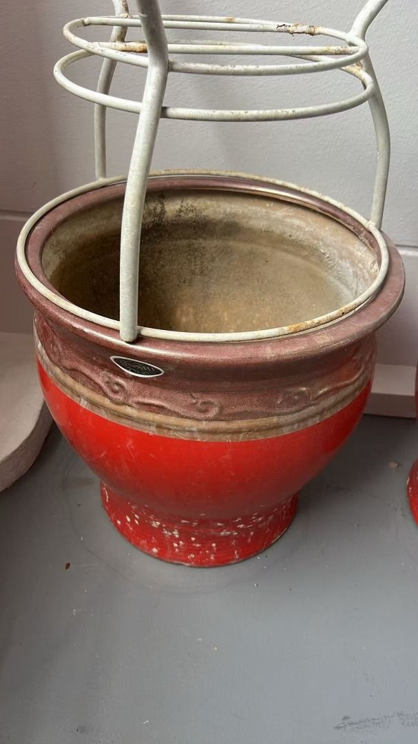 two big size plant pot