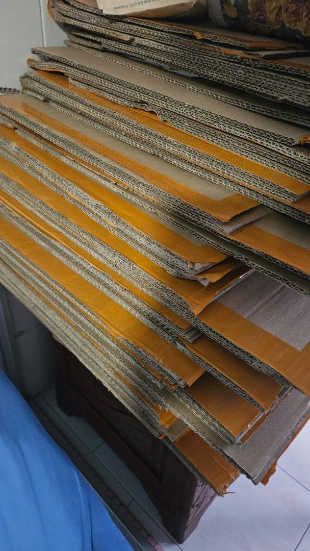 Used Cardboard Sheets - Various Sizes440398100510822401