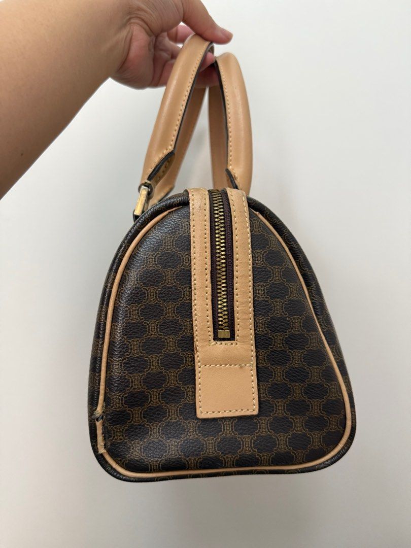 Vintage Celine Boston Bag (Category: Luxury Bags & Wallets) located in Quezon City. Submitted by karina177 (Listing ID 1435064573, Image 3). Description: Vintage Celine Boston Bag Good condition, with minor flaws only (corner rubs) Pick up from BGC or Pasig area.