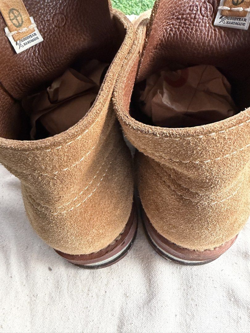 Visvim Brigadier (Category: Boots) located in Makati City. Submitted by thethrilltofind (Listing ID 1435009165, Image 3). Description: Visvim Brigadier w/ Dust Bag Size: M8.5 ₱20k DM for inquiries! 📩.