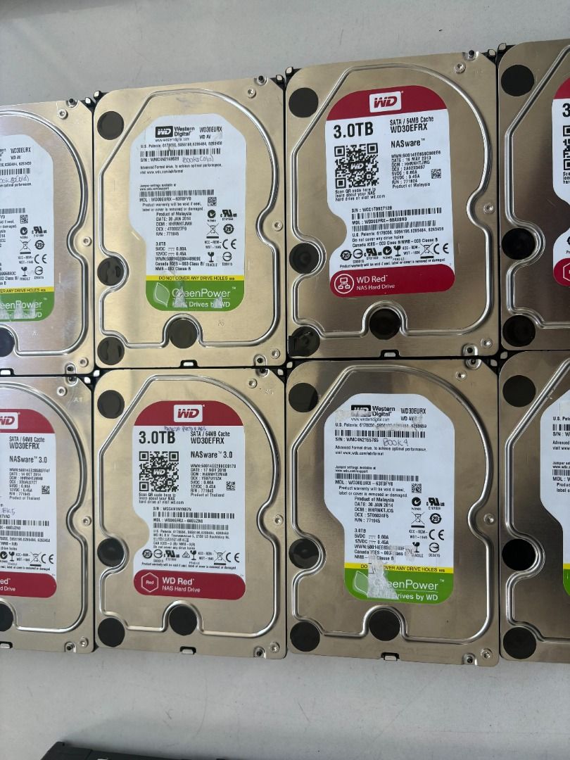WESTERN DIGITAL INTERNAL HDD - 3TB (sold per piece) (Category: Hard Disks & Thumbdrives) located in Quezon City. Submitted by streetpark_prod (Listing ID 1435009946, Image 2). Description: .
