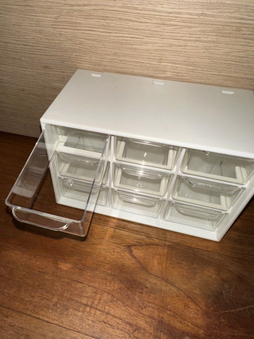 White 9 compartment storage organiser440637918743767041