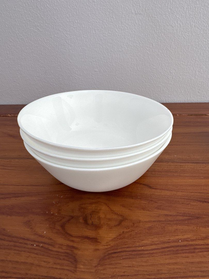 White Bowls - Set of 3