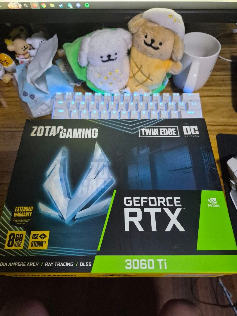 ZOTAC RTX 3060TI Twin Edge 8GB GDDR6