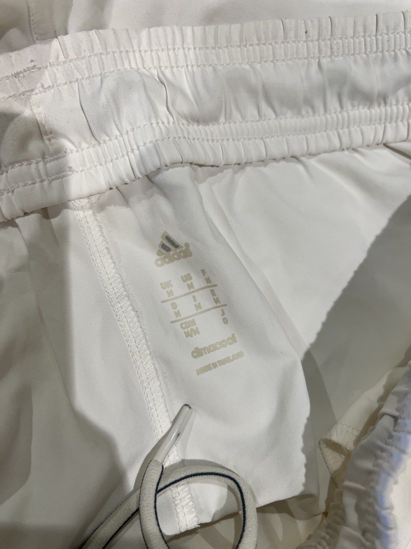 Adidas ClimaCool Shorts - White (Category: Shorts) located in Quezon City. Submitted by ddfits (Listing ID 1429970955, Image 3). Description: ✅ 100% AUTHENTIC 📩 PM for WW 💰Mode of Payment: GCASH *payment first before shipping* 🚚Mode of Delivery: Lalamove, LBC, Grab ❌ NO REFUNDS or RETURNS ❌ LOW BALLERS.
