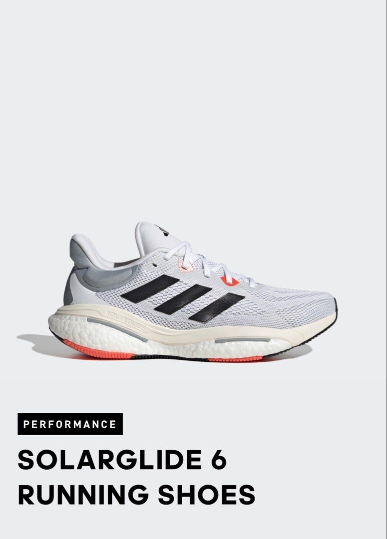 Adidas SolarGlide 6 Running Shoes (Category: Sneakers) located in Muntinlupa City. Submitted by honghaein (Listing ID 1429878542, Image 2). Description: US Men size 7.5 No issues, just signs of usage Used as my walking shoes RFS Decluttering #Walkingshoes.
