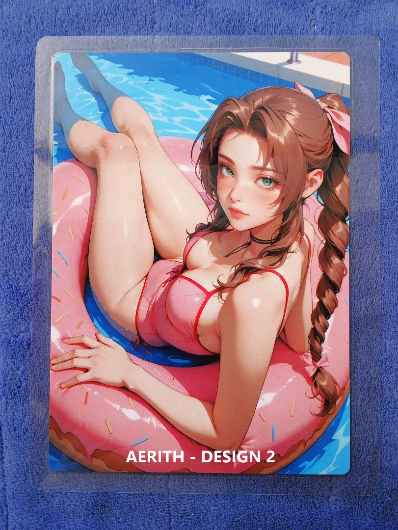 Aerith Gainsborough from FF7 Laminated Mini Poster Prints (Category: Art & Prints) located in Iloilo. Submitted by jrmagallanes78 (Listing ID 1429866403, Image 3). Description: PhP 50 per image print. 300Php minimum total for processing sale. Buyer can combine choices with other items in other listings to hit this threshold. One-sided laminated anime photo prints. Prints will be CUT FLUSH to the sides of the images to prevent air bubbles. Buyers 