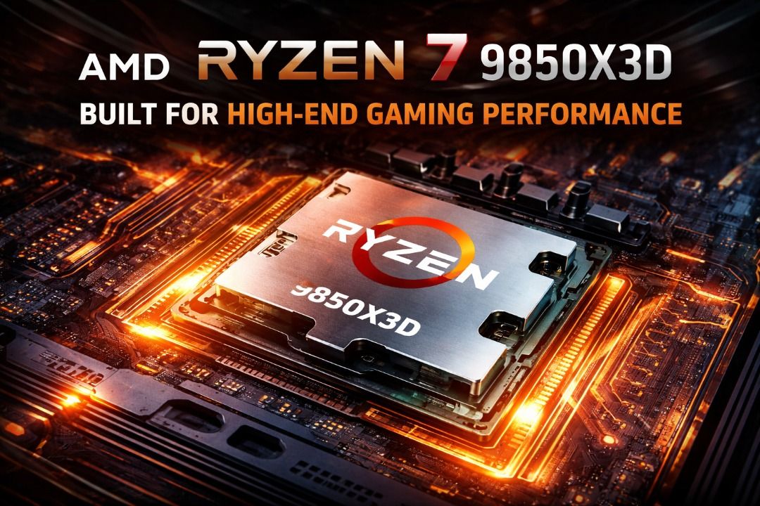 AMD CPU Ryzen 7  9850X3D Processor440006195345500162