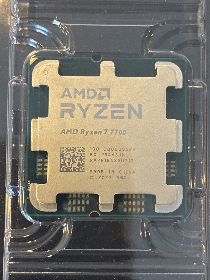 AMD Ryzen 7 7700 CPU, Computers & Tech, Parts & Accessories, Computer ...