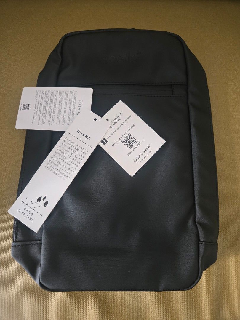 Anello Water Repellent Body Bag (Category: Belt bags, Clutches and Pouches) located in Quezon City. Submitted by chubbyshopper (Listing ID 1429847297, Image 3). Description: Brand New Guaranteed Authentic- supplier since 2018 Shipping or Lalamove c/o buyer.