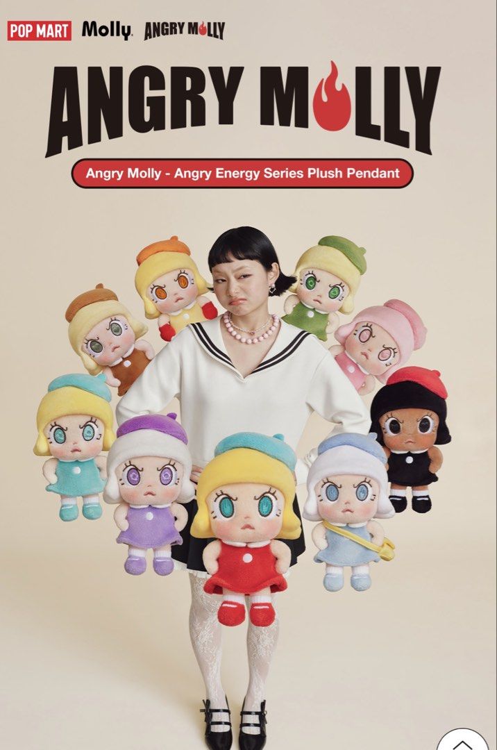 Angry Molly - Super Secret— blue fire, Hobbies & Toys, Toys