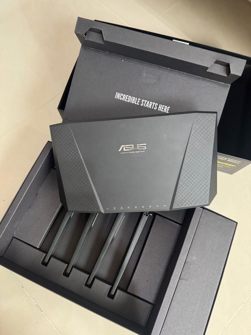 ASUS RT-AC87U Wireless Router, Computers & Tech, Parts & Accessories ...