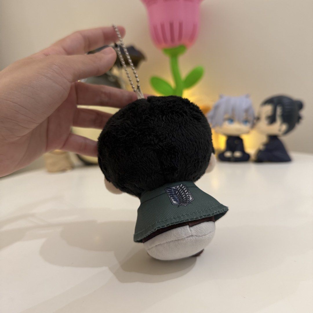 Attack on Titan Levi Ackerman AOT Plush Charm (Category: Plushies & Soft Toys) located in San Pedro. Submitted by jellybean.co (Listing ID 1429935380, Image 3). Description: .