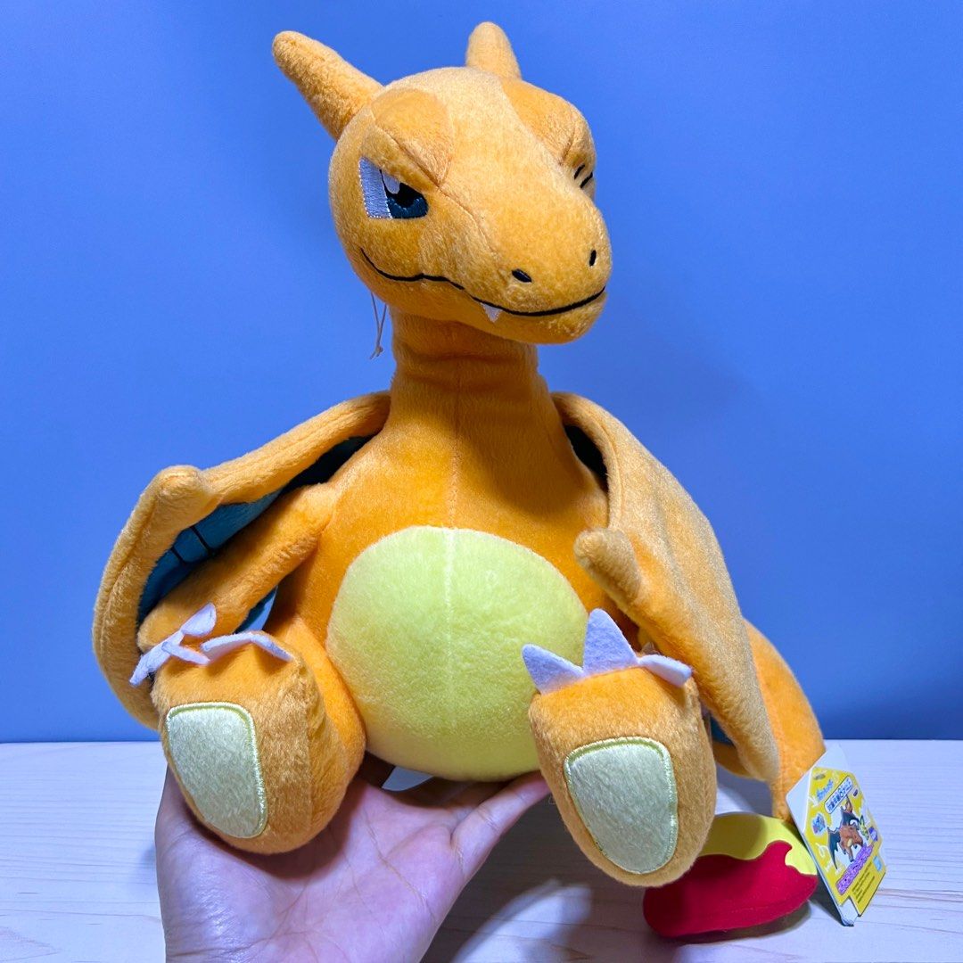Banpresto Pokemon Charizard Plush 28cm - Php 650 (Category: Plushies & Soft Toys) located in Davao. Submitted by pandorastoybox (Listing ID 1429871934, Image 3). Description: Banpresto Pokemon Charizard Plush 28cm - Php 650.