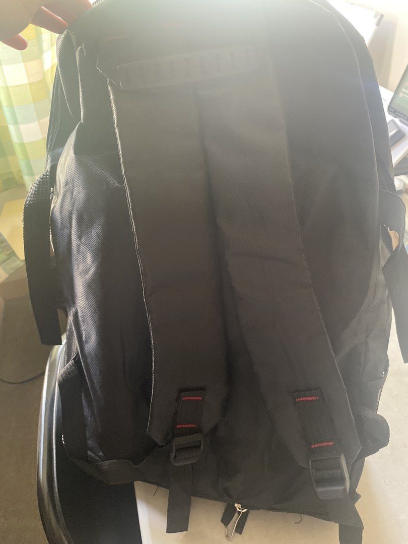 Black Backpack with Multiple Compartments (Category: Backpacks) located in Tuguegarao City. Submitted by tobybailey (Listing ID 1429918419, Image 2). Description: .
