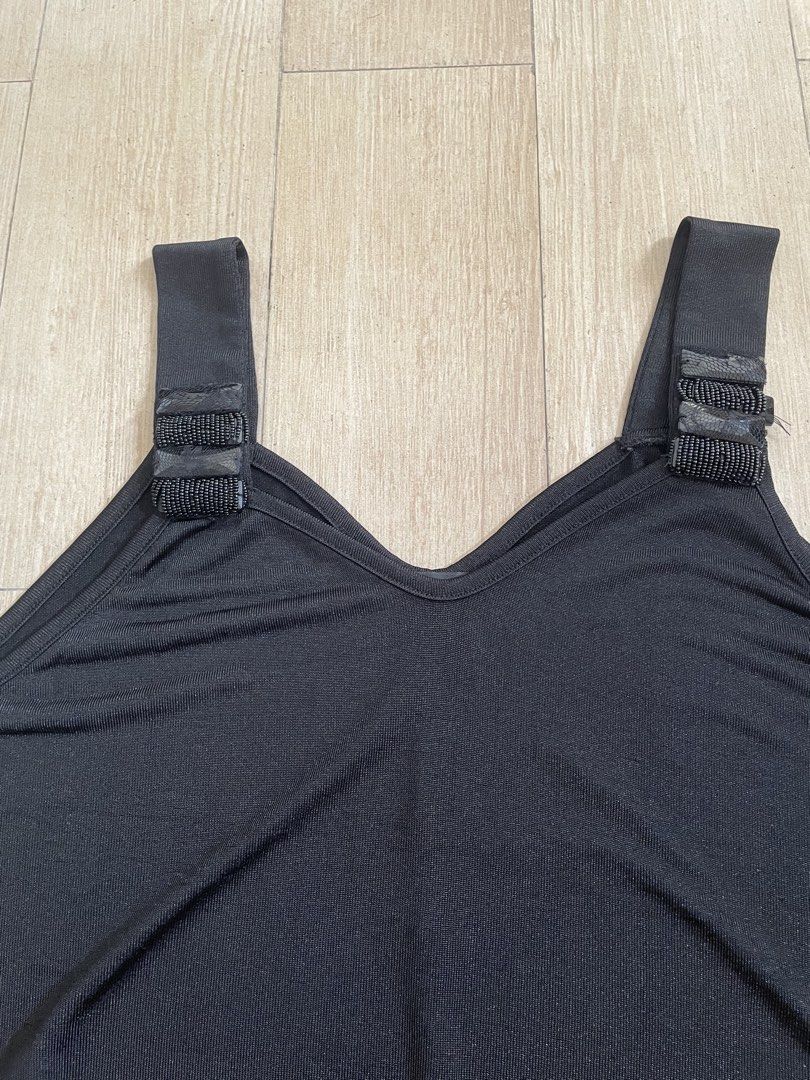 Black Dress / Black Overalls (Category: Dresses) located in Makati City. Submitted by fabcollections (Listing ID 1429870170, Image 2). Description: 💜 Fabric: This is a sheer dress that can work as a top layer or overalls to your outfit. Works best for goth, alt, mod, or cyberpunk cosplay outfits 💜 Fits large 💜 RFS: Decluttering unused items, no issues or flaws 💜 My location: Bangkal, Makati 💜 Payment thru Gcash (Payment first policy) 💜 Deli