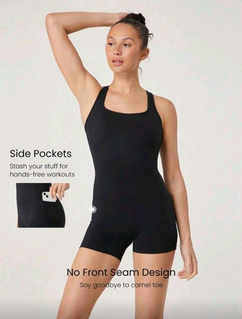 Black FeatherFit-Air Bodysuit with Tummy Control (Category: Others Tops) located in Taguig. Submitted by chedam (Listing ID 1429846400, Image 2). Description: Bought for almost 1,500 Barely worn.