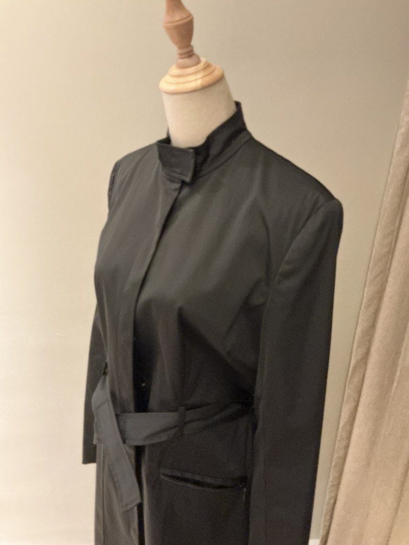 Black Trench Coat with Belt (Category: Coats, Jackets and Outerwear) located in Quezon City. Submitted by maf90 (Listing ID 1429997617, Image 3). Description: Really nice OOTD trench.