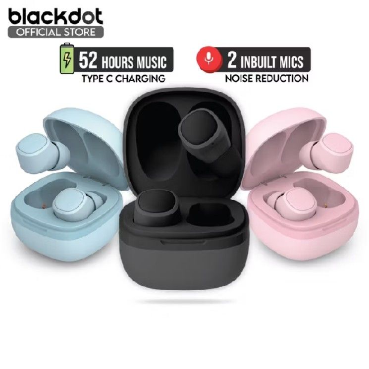 Blackdot Wireless Earbuds - 52 Hours Music