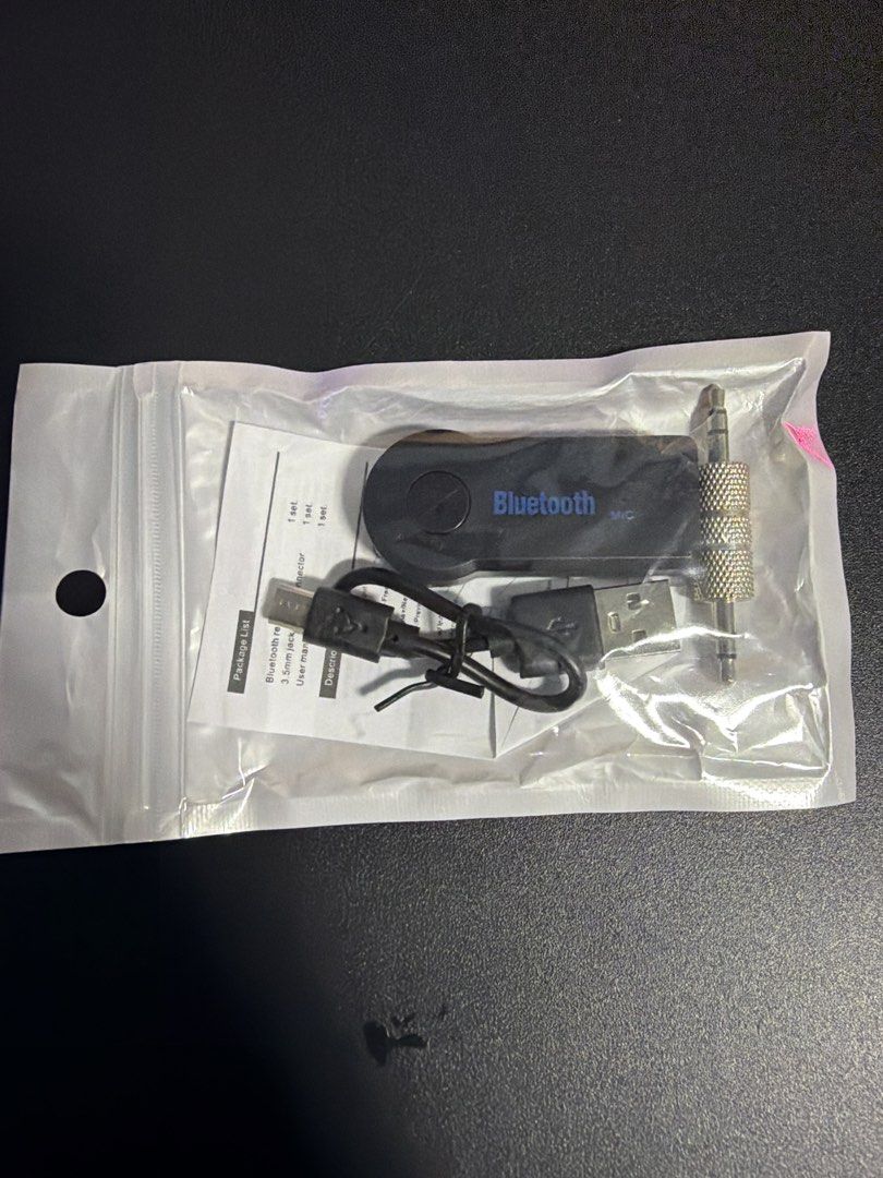 Bluetooth Receiver with USB Cable