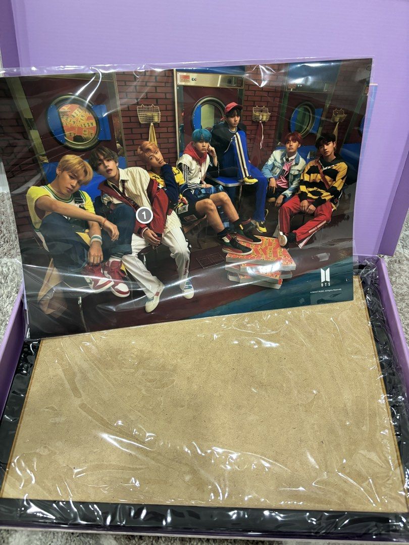 BTS 3D Pop Up DIY Paper Art (Category: Art & Prints) located in Pasig City. Submitted by kapcha4 (Listing ID 1429948102, Image 2). Description: Unused, complete set RFS: decluttering.