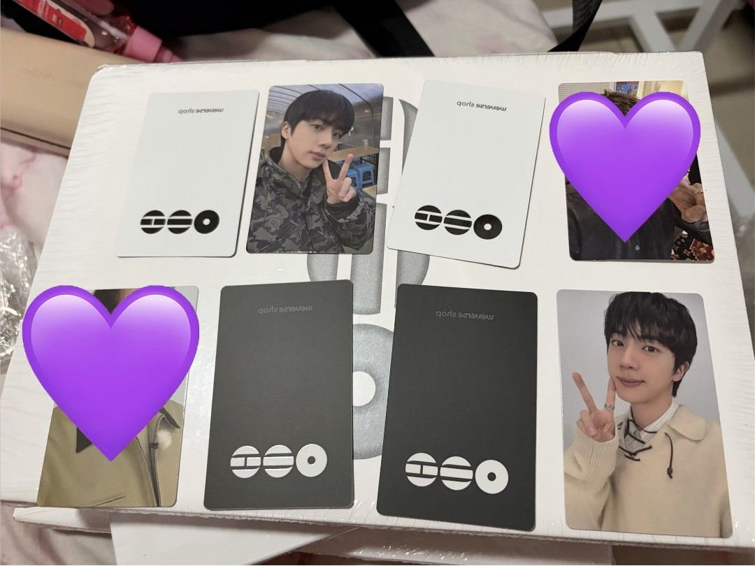 BTS ARIRANG ALBUM WEVERSE POB PC (Category: K-Wave Merchandise) located in Imus. Submitted by ktng17 (Listing ID 1429932175, Image 1). Description: BTS WTT LFT ARIRANG ALBUM POB PC TRADE HAVE: JIN (Selfie A & B) WANT: JK ( Selfie B) & JIMIN (Selfie A) marked #bts #btsarirang #wtt #pobpctrade #pobpc #trade.