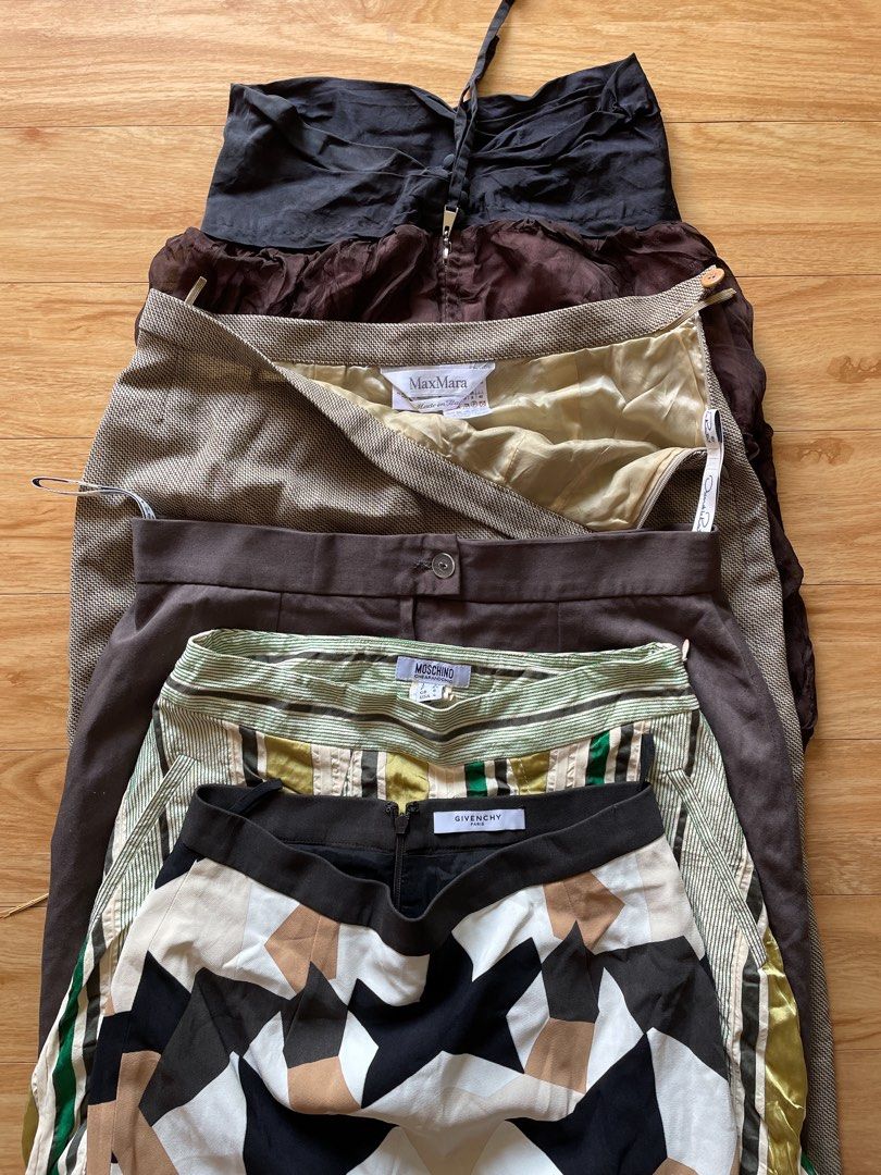 BUNDLE SALE: Stella McCartney, Givenchy, Moschino, Armani (Category: Luxury Apparel) located in Cordon. Submitted by theclassic (Listing ID 1429910859, Image 3). Description: BUNDLE CLOTHES FOR SALE! TAKE ALL! READ: Almost all items are in great condition. Pardon the creases as the clothes were put in storage boxes. (We'll iron them before shipping. All clothes are washed!) 35 Items for 2899 plus SF! List of items: Chanel Bag A. Mcqueen Max Mara 