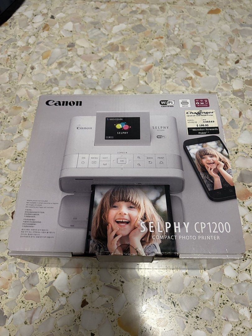 Canon SELPHY CP1200 Compact Photo Printer445800549723023360