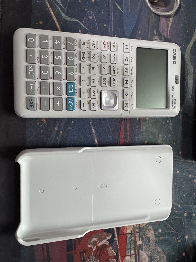 Casio fx-9860GIII Python Graphing Scientific Calculator (White ...