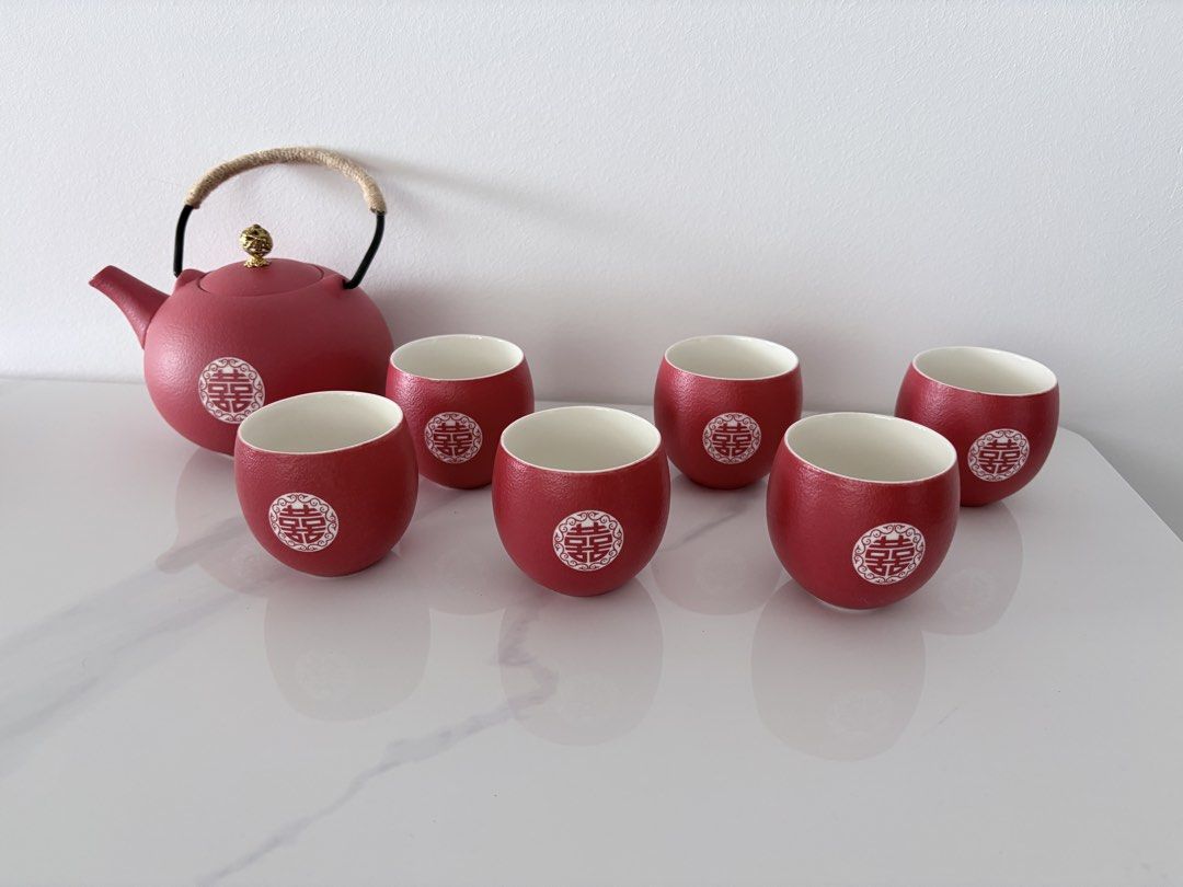 Chinese Wedding Tea Set / Guo Da Li474718916942899202