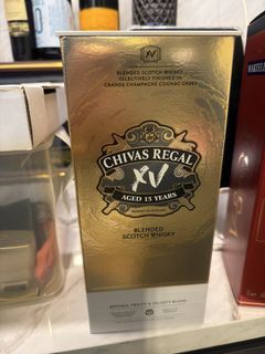 Chivas Regal XV 15 Year Old, Grande Champagne Cognac Cask, 40% whisky bottle