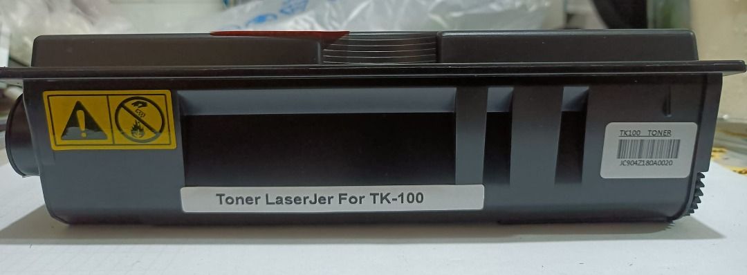 Compatible Kyocera TK-100 Black Toner Cartridge (Category: Printers, Scanners & Copiers) located in Quezon City. Submitted by jhoanna_cacho1 (Listing ID 1429892606, Image 3). Description: Compatible Kyocera TK-100 Black Toner Cartridge Approximate Page Yield 6000 Kyocera-Mita KM-1500 💯 100% Customer Satisfaction 📦 Big Discounts for Bulk Orders 🚚 FREE Delivery within Metro Manila 📩 PM us for inquiries 📞 Call/Text: 0975-446-6140 0948-791-1691.