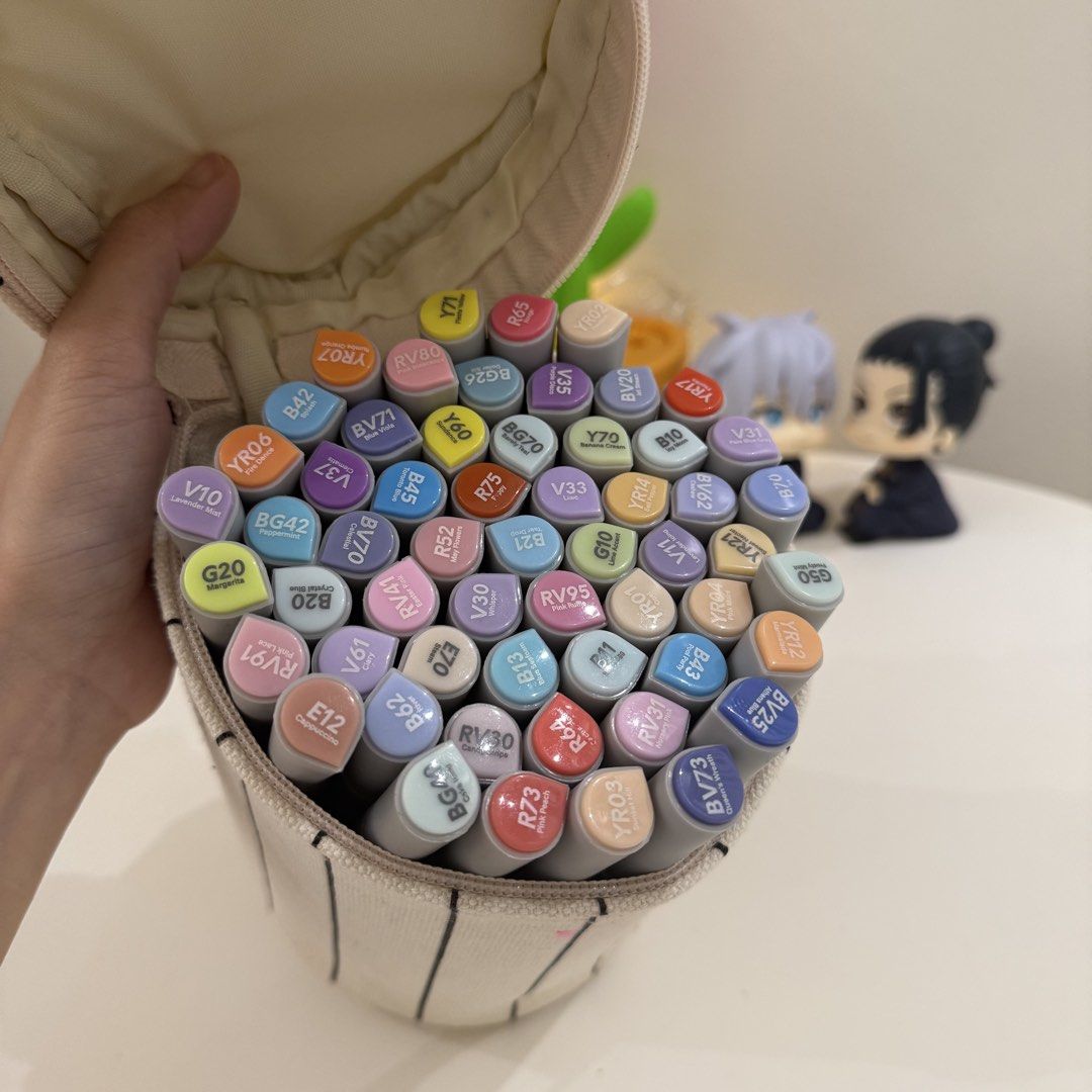 Croma Ultra Dual Tip Alcohol Markers Set Brush & Chisel (Category: Stationery & School Supplies) located in San Pedro. Submitted by jellybean.co (Listing ID 1429939567, Image 1). Description: Mostly marami pang ink, yung iba paubos/ubos na ♡ .